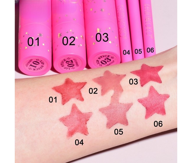 Set de Buze, KEVIN & COCO, Stay Wild, 3 Lip Stick-uri si 3 Creioane de Buze, 16.1 x 16 x 2.6 cm, Nuante Calde Set de Buze, KEVIN & COCO, Stay Wild, 3 Lip Stick-uri si 3 Creioane de Buze, 16.1 x 16 x 2.6 cm, Nuante Calde