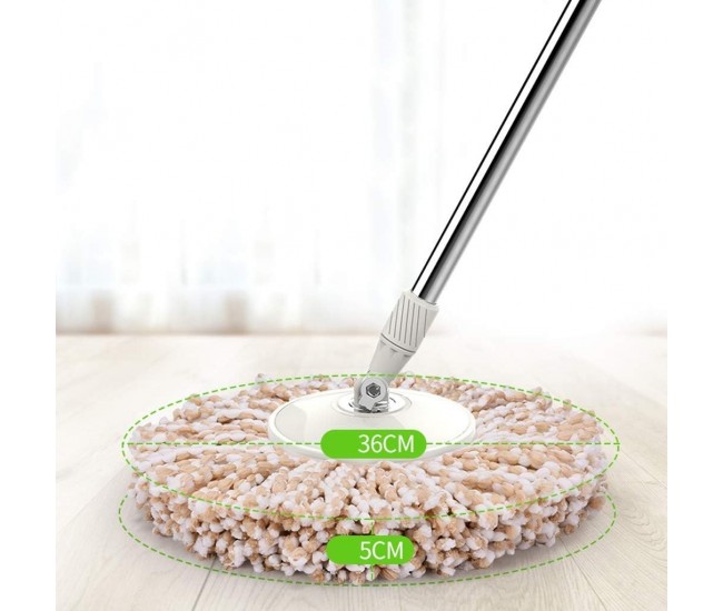 Set Galeata si Mop Rotativ 360°, Flippy, Cu Dubla Actiune Centrifuga, Pentru Uz Casnic, Maner din Otel Inoxidabil Telescopic, 2 Capte din Bumbac, 46x27x29 cm, Roz Set Galeata si Mop Rotativ 360°, Flippy, Cu Dubla Actiune Centrifuga, Pentru Uz Casnic, Maner din Otel Inoxidabil Telescopic, 2 Capte din Bumbac, 46x27x29 cm, Roz