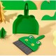 Set Mini Matura si Faras, Flippy, LITTLE CLEANER, Uz Casnic, pentru Birou, Bucatarie, Casa, Model Broscuta, 23 x 18 cm, Verde Set Mini Matura si Faras, Flippy, LITTLE CLEANER, Uz Casnic, pentru Birou, Bucatarie, Casa, Model Broscuta, 23 x 18 cm, Verde