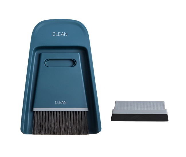 Set Mini Matura si Faras, Flippy, Uz Casnic, Doua Perii, pentru Birou, Bucatarie, Casa, 19.5x13.8x3.6 cm, Albastru