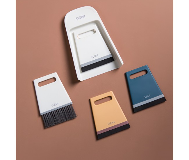 Set Mini Matura si Faras, Flippy, Uz Casnic, Doua Perii, pentru Birou, Bucatarie, Casa, 19.5x13.8x3.6 cm, Gri Set Mini Matura si Faras, Flippy, Uz Casnic, Doua Perii, pentru Birou, Bucatarie, Casa, 19.5x13.8x3.6 cm, Gri