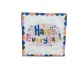 Set 20 Servetele de Masa, Flippy, din Hartie, 33 x 33 cm, Model Happy Everyday, Multicolor Set 20 Servetele de Masa, Flippy, din Hartie, 33 x 33 cm, Model Happy Everyday, Multicolor