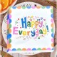 Set 20 Servetele de Masa, Flippy, din Hartie, 33 x 33 cm, Model Happy Everyday, Multicolor Set 20 Servetele de Masa, Flippy, din Hartie, 33 x 33 cm, Model Happy Everyday, Multicolor