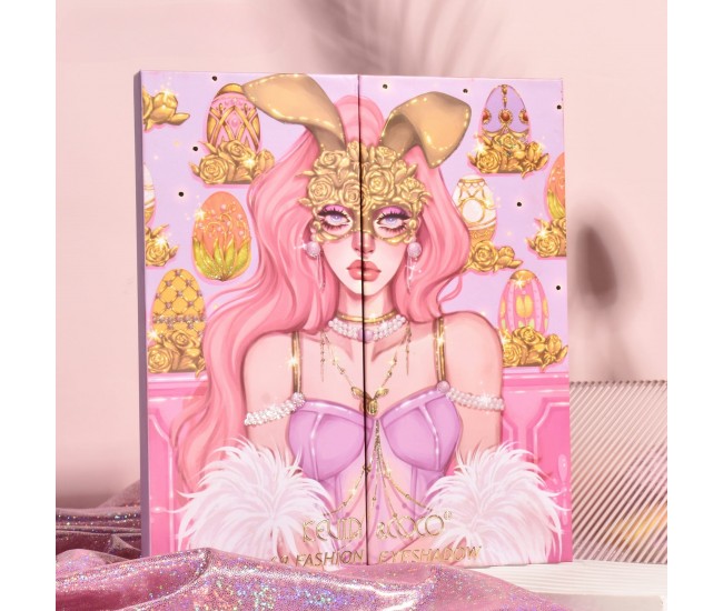 Trusa de Machiaj, KEVIN & COCO, Easter Style Pink, 69 culori, 20 x 22.5 cm Trusa de Machiaj, KEVIN & COCO, Easter Style Pink, 69 culori, 20 x 22.5 cm