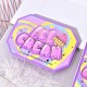 Paleta de Machiaj, KEVIN & COCO, Violet Ice Cream, Fard de Pleoape, 22 culori, 19 x 13.7 x 1.3 cm Paleta de Machiaj, KEVIN & COCO, Violet Ice Cream, Fard de Pleoape, 22 culori, 19 x 13.7 x 1.3 cm