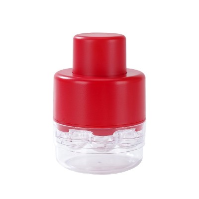 Aparat de Scos Samburi, Flippy, Manual, cu 6 Gauri, pentru Cirese, Rosu