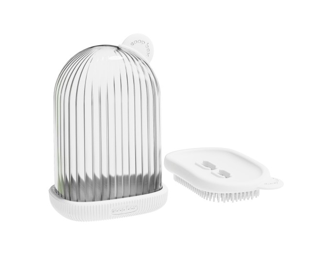 Sapuniera de Calatorie, Flippy, Suport pentru Sapun cu Scurgere a Apei, Recipient cu Capac Depozitare, Savoniera pentru Baie, 12.6x6.1x8.4cm, Alb Sapuniera de Calatorie, Flippy, Suport pentru Sapun cu Scurgere a Apei, Recipient cu Capac Depozitare, Savoniera pentru Baie, 12.6x6.1x8.4cm, Alb