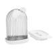 Sapuniera de Calatorie, Flippy, Suport pentru Sapun cu Scurgere a Apei, Recipient cu Capac Depozitare, Savoniera pentru Baie, 12.6x6.1x8.4cm, Alb Sapuniera de Calatorie, Flippy, Suport pentru Sapun cu Scurgere a Apei, Recipient cu Capac Depozitare, Savoniera pentru Baie, 12.6x6.1x8.4cm, Alb