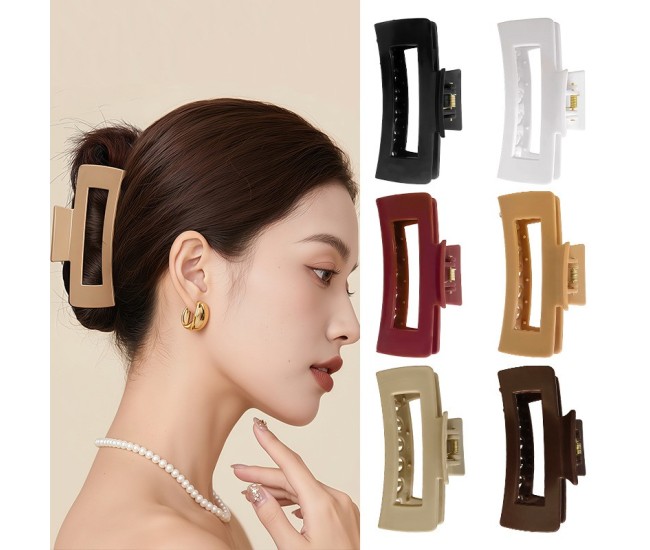 Set 6 Cleme de Par, Flippy, din Silicon Moale, Rezistent, 10.3 x 5 x 4.4 cm, Multicolor