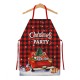 Sort de Bucatarie Decorativ, Flippy, Tema Craciun, 50 x 70 cm, Model Christmas Party, din Poliester, Rosu Sort de Bucatarie Decorativ, Flippy, Tema Craciun, 50 x 70 cm, Model Christmas Party, din Poliester, Rosu