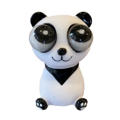Jucarie interactiva antistres Flippy, squeeze eye-popping panda, multicolor Jucarie interactiva antistres Flippy, squeeze eye-popping panda, multicolor