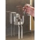 Suport Multifunctional Dublu, Pahar si Suport pentru Periuta de Dinti, Flippy, Plastic, 11 cm x 11.5 cm, Transparent Suport Multifunctional Dublu, Pahar si Suport pentru Periuta de Dinti, Flippy, Plastic, 11 cm x 11.5 cm, Transparent