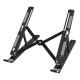 Suport pentru Laptop, Flippy, Suport Portabil Pliabil, Universal Reglabil Suspendat pentru Tableta, din Aliaj si ABS, 100-160 mm, 26 x 19 x 16 cm, Negru Suport pentru Laptop, Flippy, Suport Portabil Pliabil, Universal Reglabil Suspendat pentru Tableta, din Aliaj si ABS, 100-160 mm, 26 x 19 x 16 cm, Negru