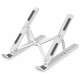 Suport pentru Laptop, Flippy, Suport Portabil Pliabil, Universal Reglabil Suspendat pentru Tableta, din Aliaj si ABS, 100-160 mm, 26 x 19 x 16 cm, Silver Gray Suport pentru Laptop, Flippy, Suport Portabil Pliabil, Universal Reglabil Suspendat pentru Tableta, din Aliaj si ABS, 100-160 mm, 26 x 19 x 16 cm, Silver Gray