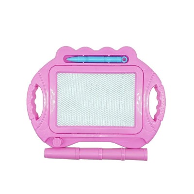 Tabla Magnetica pentru desen Flippy, Pix, forma dreptunghi, dimensiuni 23x17 cm, Dezvolta Creativitatea, cu picioare suport, Roz Tabla Magnetica pentru desen Flippy, Pix, forma dreptunghi, dimensiuni 23x17 cm, Dezvolta Creativitatea, cu picioare suport, Roz