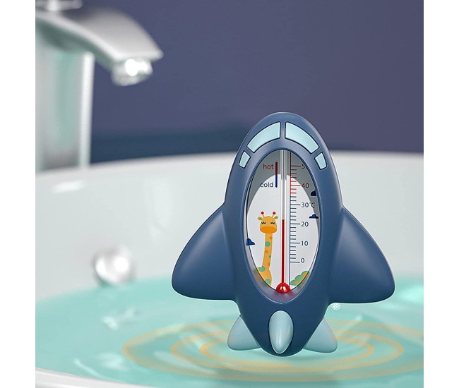 Termometru pentru Baie, Flippy, Plutitor, Rezistent la apa, Multifunctional, Model Avion, 11x10x4 cm, Albastru Termometru pentru Baie, Flippy, Plutitor, Rezistent la apa, Multifunctional, Model Avion, 11x10x4 cm, Albastru
