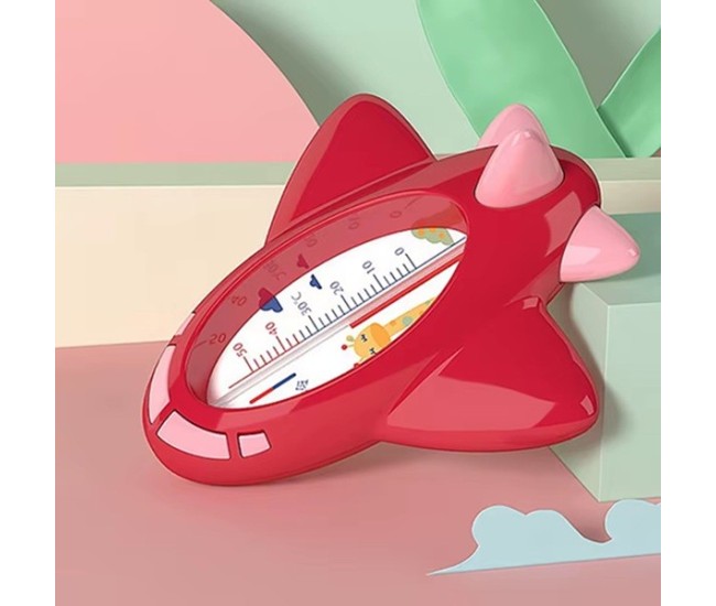 Termometru pentru Baie, Flippy, Plutitor, Rezistent la apa, Multifunctional, Model Avion, 11x10x4 cm, Rosu Termometru pentru Baie, Flippy, Plutitor, Rezistent la apa, Multifunctional, Model Avion, 11x10x4 cm, Rosu