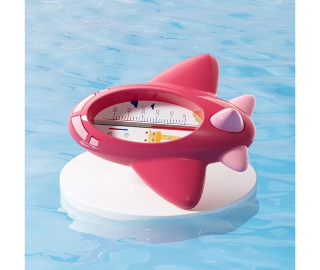 Termometru pentru Baie, Flippy, Plutitor, Rezistent la apa, Multifunctional, Model Avion, 11x10x4 cm, Rosu Termometru pentru Baie, Flippy, Plutitor, Rezistent la apa, Multifunctional, Model Avion, 11x10x4 cm, Rosu