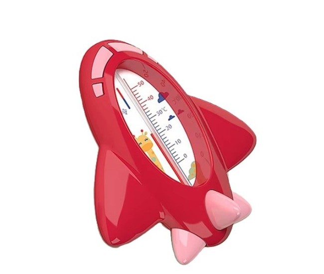 Termometru pentru Baie, Flippy, Plutitor, Rezistent la apa, Multifunctional, Model Avion, 11x10x4 cm, Rosu Termometru pentru Baie, Flippy, Plutitor, Rezistent la apa, Multifunctional, Model Avion, 11x10x4 cm, Rosu