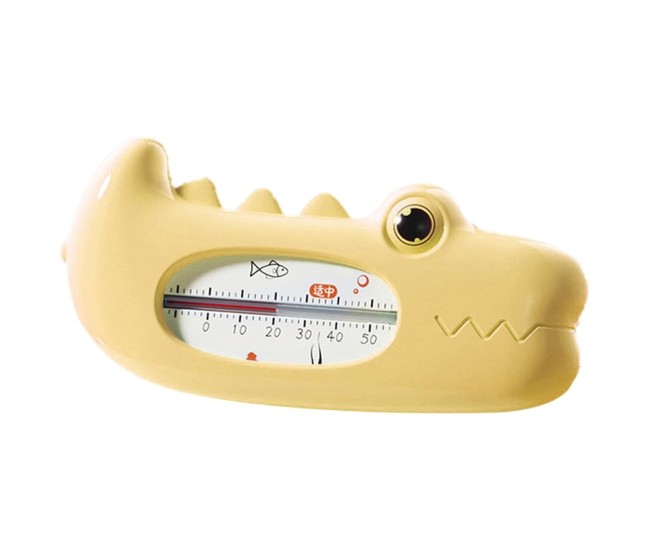 Termometru pentru Baie, Flippy, Plutitor, Rezistent la apa, Multifunctional, Model Crocodil, 2.7x6.5x3.7 cm, Galben Termometru pentru Baie, Flippy, Plutitor, Rezistent la apa, Multifunctional, Model Crocodil, 2.7x6.5x3.7 cm, Galben