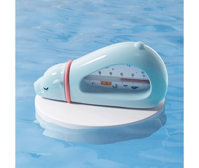 Termometru pentru Baie, Flippy, Plutitor, Rezistent la apa, Multifunctional, Model Urs Polar, 15x7.5x4 cm, Albastru Termometru pentru Baie, Flippy, Plutitor, Rezistent la apa, Multifunctional, Model Urs Polar, 15x7.5x4 cm, Albastru