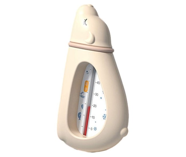 Termometru pentru Baie, Flippy, Plutitor, Rezistent la apa, Multifunctional, Model Urs Polar, 15x7.5x4 cm, Roz Termometru pentru Baie, Flippy, Plutitor, Rezistent la apa, Multifunctional, Model Urs Polar, 15x7.5x4 cm, Roz