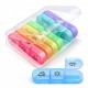 Cutie Depozitare Medicamente, Flippy, 7 Zile, 21 Compartimente, Cutie Suport, Recipiente Detasabile, Portabila, Multicolor, Cutie Transparenta, 15.6x12 cm Cutie Depozitare Medicamente, Flippy, 7 Zile, 21 Compartimente, Cutie Suport, Recipiente Detasabile, Portabila, Multicolor, Cutie Transparenta, 15.6x12 cm