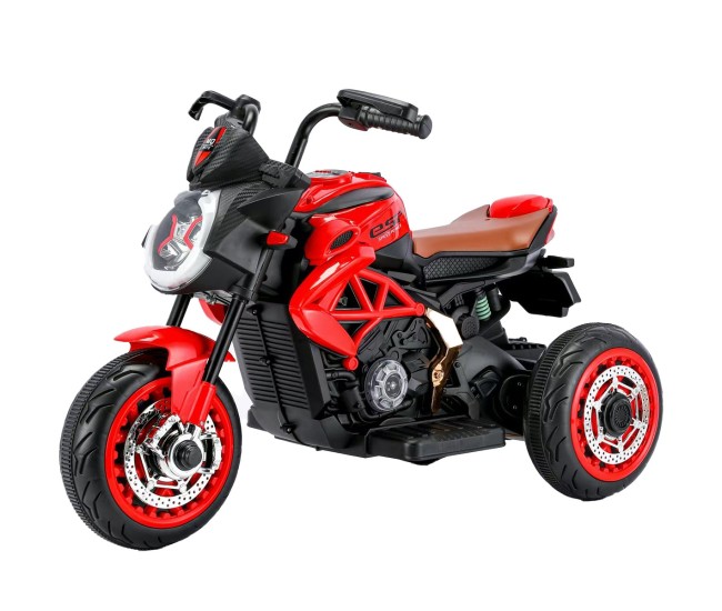 Tricicleta Electrica pentru Copii, Flippy, cu 2 Acumulatoare 380*2, tip 6V7, Telecomanda, Bluetooth, Sistem Anti-Rasturnare, Sistem de Lumini si Sunet, 6+ Ani, 95 x 58 x 45 cm, Rosu Negru Tricicleta Electrica pentru Copii, Flippy, cu 2 Acumulatoare 380*2, tip 6V7, Telecomanda, Bluetooth, Sistem Anti-Rasturnare, Sistem de Lumini si Sunet, 6+ Ani, 95 x 58 x 45 cm, Rosu Negru