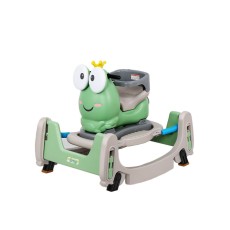 Masinuta Balansor Multifunctionala pentru Copii, Flippy, Model Cal Scooter de tip Masinuta Balansor, Varsta 1-3 ani, 84 x 80 x 58 cm, fara Maner, Verde