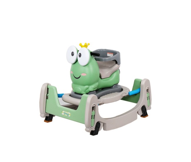 Masinuta Balansor Multifunctionala pentru Copii, Flippy, Model Cal Scooter de tip Masinuta Balansor, Varsta 1-3 ani, 84 x 80 x 58 cm, fara Maner, Verde