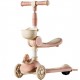Trotineta Multifunctionala 3 in 1, Flippy, pentru Copii, 1-7 Ani, cu Lumini si Muzica, Reglabil 360, Pliere Usoara, Reglarea Inaltimii, Model Dinozaur, Alb/Roz Trotineta Multifunctionala 3 in 1, Flippy, pentru Copii, 1-7 Ani, cu Lumini si Muzica, Reglabil 360, Pliere Usoara, Reglarea Inaltimii, Model Dinozaur, Alb/Roz