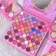 Trusa de Machiaj, KEVIN & COCO, Princess Palette. Fard de Pleoape, Iluminator, Corector, Ruj, 79 culori, 19.7 x 20 x 2 cm Trusa de Machiaj, KEVIN & COCO, Princess Palette. Fard de Pleoape, Iluminator, Corector, Ruj, 79 culori, 19.7 x 20 x 2 cm