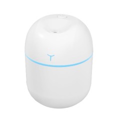 Mini Umidificator Portabil, Flippy, 2 Moduri, Aromaterapie, Silentios, Lumina Ambientala, Incarcare USB, 220 ml, 8 x 8 x 10.3 cm, Alb Mini Umidificator Portabil, Flippy, 2 Moduri, Aromaterapie, Silentios, Lumina Ambientala, Incarcare USB, 220 ml, 8 x 8 x 10.3 cm, Alb