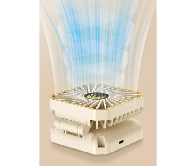 Ventilator Portabil, Flippy, de Gat, de Birou, Suport Telefon, 14 x 7 cm, Incarcare USB, din ABS, 3 Viteze, Alb Ventilator Portabil, Flippy, de Gat, de Birou, Suport Telefon, 14 x 7 cm, Incarcare USB, din ABS, 3 Viteze, Alb