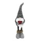Figurina Craciun, Flippy, Omul Padurii Indragostit, Picioare Telescopice, Gri