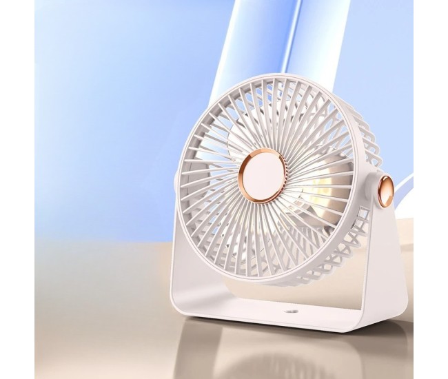 Ventilator 2in1, Flippy, de Masa/de Perete, Incarcare USB, 3.7 V, 4.5 W, 1200 mAh, 17.5 x 17 x 7.6 cm, Alb Ventilator 2in1, Flippy, de Masa/de Perete, Incarcare USB, 3.7 V, 4.5 W, 1200 mAh, 17.5 x 17 x 7.6 cm, Alb