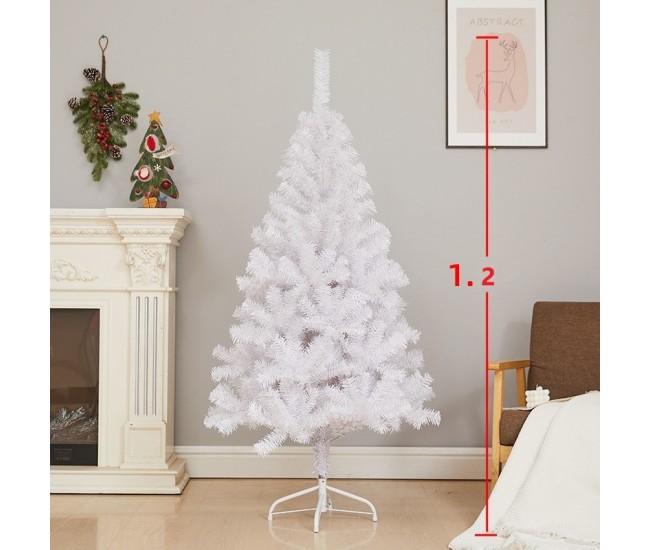 Brad de Craciun artificial cu suport inclus Flippy, 120 cm, 240 ramuri/varfuri, material plastic, suport clasic, fara iluminare, utilizat pentru interior/exterior, alb Brad de Craciun artificial cu suport inclus Flippy, 120 cm, 240 ramuri/varfuri, material plastic, suport clasic, fara iluminare, utilizat pentru interior/exterior, alb