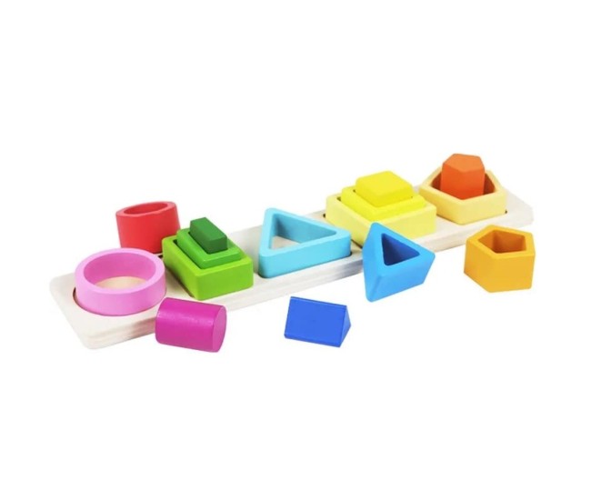 Jucarie Montessori din Lemn, Flippy, Tip Puzzle, cu 5 Forme Asimetrice, 15 Piese, Educativa, Interactiva, Creativa, Model Forme Geometrice, Materiale Non Toxice, +2 Ani, 29x6.5 cm, Multicolor Jucarie Montessori din Lemn, Flippy, Tip Puzzle, cu 5 Forme Asimetrice, 15 Piese, Educativa, Interactiva, Creativa, Model Forme Geometrice, Materiale Non Toxice, +2 Ani, 29x6.5 cm, Multicolor