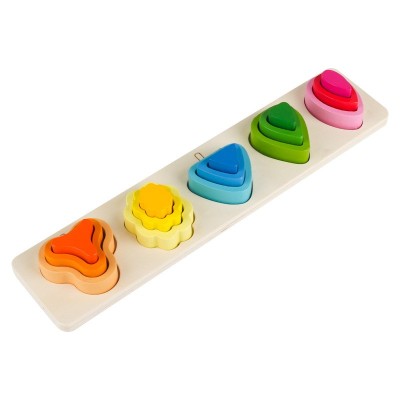 Jucarie Montessori din Lemn, Flippy, Tip Puzzle, cu 5 Forme Asimetrice, 15 Piese, Educativa, Interactiva, Creativa, Model Copaci, Materiale Non Toxice, +2 Ani, 29x6.5 cm, Multicolor Jucarie Montessori din Lemn, Flippy, Tip Puzzle, cu 5 Forme Asimetrice, 15 Piese, Educativa, Interactiva, Creativa, Model Copaci, Materiale Non Toxice, +2 Ani, 29x6.5 cm, Multicolor