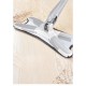 Rezerva Mop Plat, Flippy, din Fibre Superfine, Lavabila, 15 x 38 cm, Argintiu Rezerva Mop Plat, Flippy, din Fibre Superfine, Lavabila, 15 x 38 cm, Argintiu