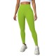 Pantaloni de Fitness/Yoga, Flippy, pentru Femei, Material Elastic, Spandex, Talie Inalta, Verde, Marime L