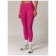 Pantaloni de Fitness/Yoga, Flippy, pentru Femei, Material Elastic, Spandex, Talie Inalta, Roz, Marime M
