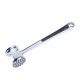 Ciocan pentru snitele si carne Flippy, din aliaj de zinc, maner antialunecare, doua capete, 22 cm, argintiu Ciocan pentru snitele si carne Flippy, din aliaj de zinc, maner antialunecare, doua capete, 22 cm, argintiu