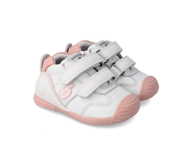 Adidasi primii pasi pentru copii biomecanics 221001-b, rosa (marime: 18 (10,8-11,5 cm)) Adidasi primii pasi pentru copii biomecanics 221001-b, rosa (marime: 18 (10,8-11,5 cm))