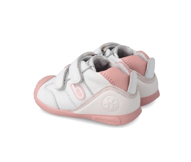 Adidasi primii pasi pentru copii biomecanics 221001-b, rosa (marime: 18 (10,8-11,5 cm)) Adidasi primii pasi pentru copii biomecanics 221001-b, rosa (marime: 18 (10,8-11,5 cm))