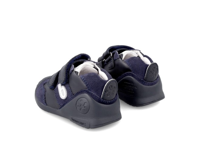 Adidasi primii pasi pentru copii biomecanics 221002-a, bleumarine (marime: 18 (10,8-11,5 cm)) Adidasi primii pasi pentru copii biomecanics 221002-a, bleumarine (marime: 18 (10,8-11,5 cm))