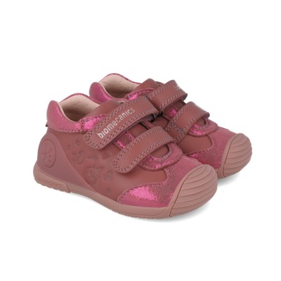 Adidasi primii pasi pentru copii biomecanics 251101-b, roz (marime: 22 (13,5-14,1 cm))