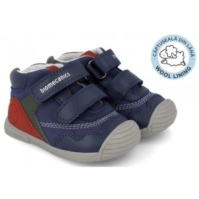 Adidasi primii pasi pentru copii biomecanics 251125-a, bleumarine (marime: 21 (12,8-13,4 cm)) Adidasi primii pasi pentru copii biomecanics 251125-a, bleumarine (marime: 21 (12,8-13,4 cm))