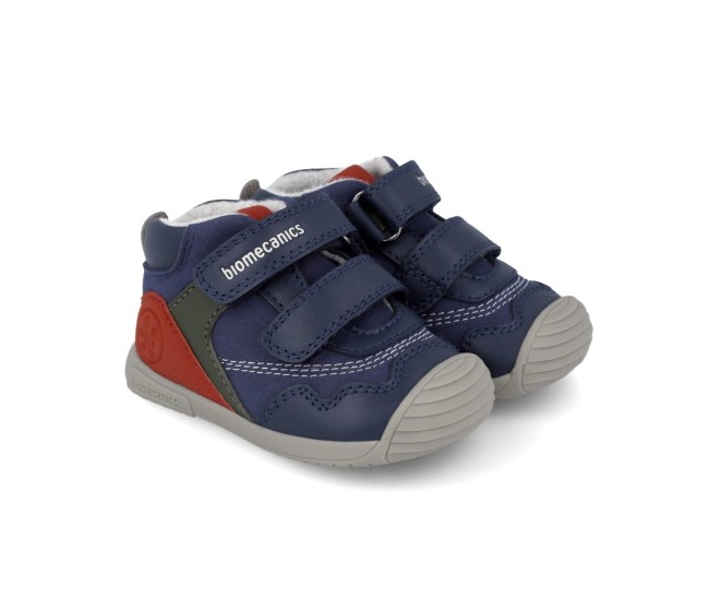 Adidasi primii pasi pentru copii biomecanics 251125-a, bleumarine (marime: 19 (11,6-12,1 cm)) Adidasi primii pasi pentru copii biomecanics 251125-a, bleumarine (marime: 19 (11,6-12,1 cm))