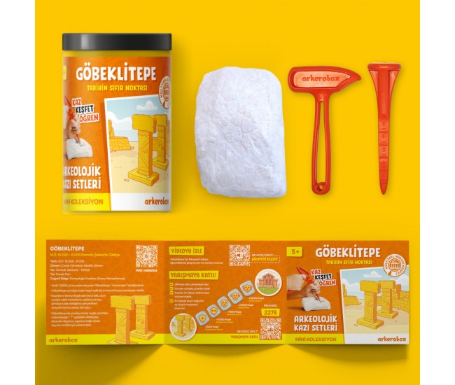 Arkerobox - mini set arheologic educational si puzzle 3d, gobekli tepe Arkerobox - mini set arheologic educational si puzzle 3d, gobekli tepe